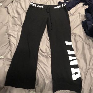 Flared sweatpants